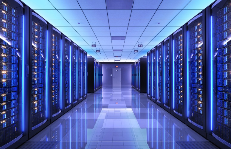 High uptime and security features available at the New York City data center.