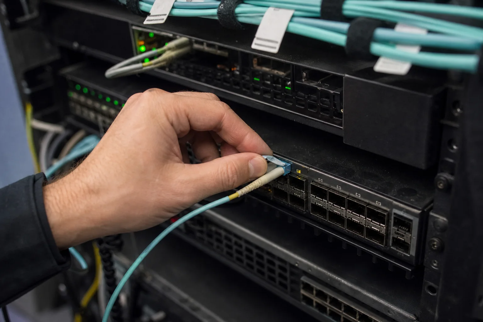 Network and port monitoring view for server connectivity and service checks